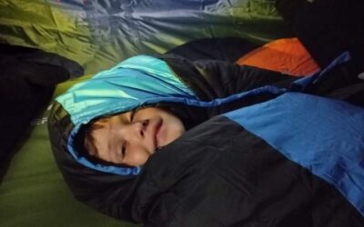 Prima notte in tenda per Sara sonno profondo….il bosco non delude mai😉🔝 

#ferrinooutdoor 
#ferrinotent